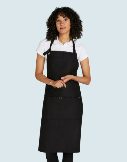 PROVENCE - Eyelet Bib Apron with Pocket