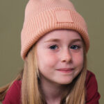 Kids Deep Cuffed Tonal Patch Beanie