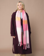 Fluffy Check Scarf – Bild 2