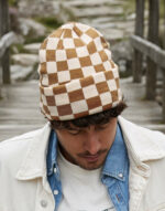Checkerboard Beanie – Bild 2