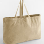 Garment Dyed Oversized Tote Bag