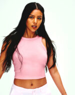 Women's Micro Rib Racer Tank - Image 2