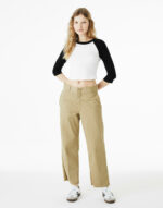 Women's Micro Rib 3/4 Raglan Baby Tee - Image 3