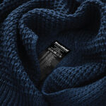 Classic Waffle Knit Scarf - Image 3
