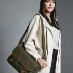 Heritage Waxed Canvas Messenger