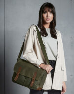 Heritage Waxed Canvas Messenger - Image 2
