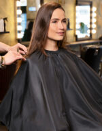 Salon Hairdresser's Cape with Hand Grips