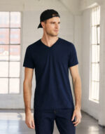 Unisex Jersey V-Neck T-Shirt - Image 2