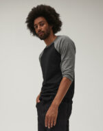 Unisex 3/4 Sleeve Baseball T-Shirt - Image 2