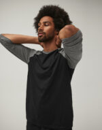 Unisex 3/4 Sleeve Baseball T-Shirt - Image 3