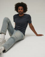 Unisex Heather CVC Short Sleeve Tee - Image 2