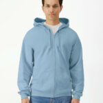 Softstyle Midweight Full Zip Hooded Sweat