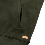 Pure Organic High Collar Hooded Sweat - Image 8