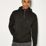 Regular Fit 1/4 Zip Hoodie