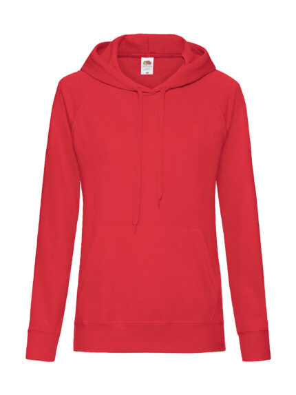 Ladies Lightweight Hooded Sweat