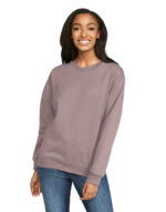 Softstyle Midweight Fleece Adult Crewneck - Image 2