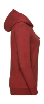 Ladies' Authentic Melange Hooded Sweat - Image 4