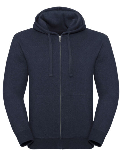 Men's Authentic Melange Zipped Hood Sweat