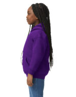 Heavy Blend Youth Hooded Sweat - Image 2