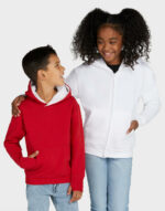 Contrast Hooded Sweatshirt Kids - Image 4
