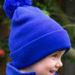 Junior Pom Pom Beanie