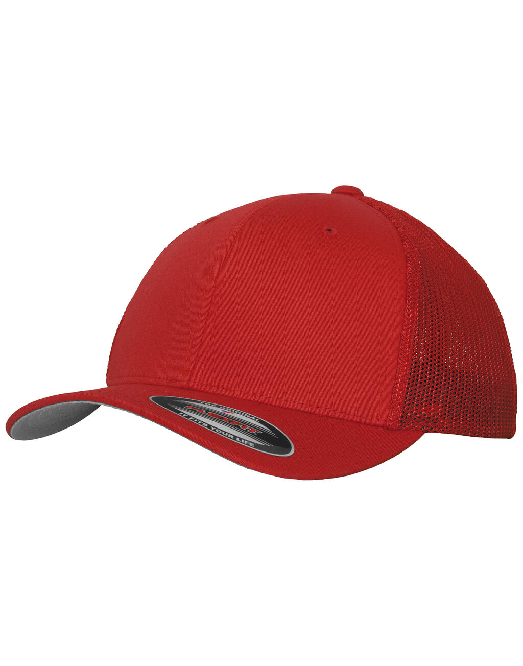 302_68_400_m-2015_01.jpg Mesh Cotton Twill Trucker Cap - Image 1