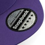 5 Panel Snapback Rapper Cap - Image 3