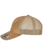 Suede Leather Trucker Cap - Image 2