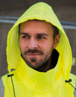 Hi-Vis Rain Jacket Lite "Kaunas" - Image 5