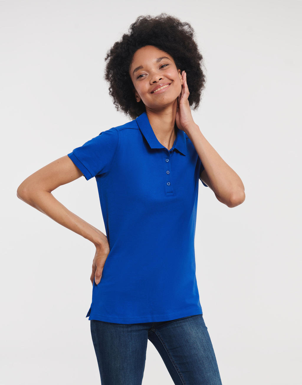 503_00_306_m-2023_01.jpg Ladies' Tailored Stretch Polo - Image 1
