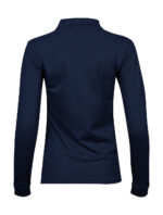 Ladies Luxury LS Stretch Polo - Image 3