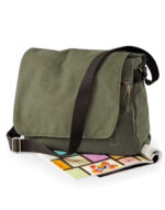 Vintage Canvas Despatch Bag - Image 3