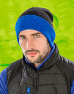 Recycled Black Compass Beanie - Image 3