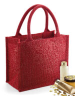 Shimmer Jute Mini Gift Bag - Image 5