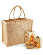 Shimmer Jute Shopper - Image 4