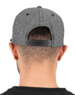 Chambray-Suede Snapback - Image 2