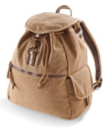 Vintage Canvas Backpack - Image 3
