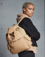 Vintage Canvas Backpack - Image 2