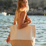 Jute Base Canvas Tote XL
