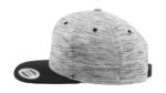 Stripes Melange Crown Snapback - Image 5
