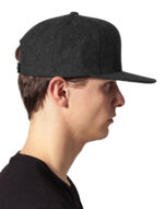 Melton Wool Snapback - Image 4