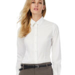 Black Tie LSL/women Poplin Shirt