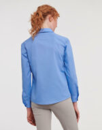 Ladies' LS Poplin Shirt - Image 3