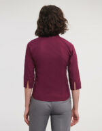 Ladies' 3/4 Sleeve Easy Care Fitted Shirt - Image 3
