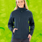 Womens Recycled 3-Layer Printable Softshell Jacket