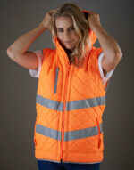 Fluo Kensington Hooded Gilet - Image 3