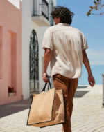 Natural Starched Jute Market Shopper - Image 3