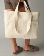Double Handle Cargo Pocket Tote - Image 5