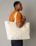 Oversized Heavy Duty Canvas Tote Bag - Image 2