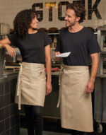 ROME - Medium Length Bistro Apron with Pocket - Image 5